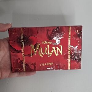 ColourPop Mulan Red and Gold Eyeshadow Palette